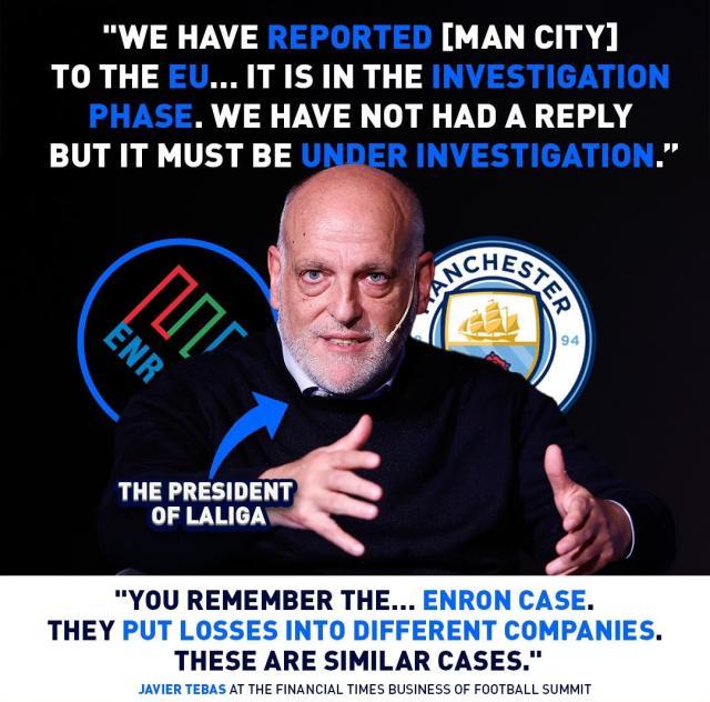 BOB半岛官网-英超115项指控未结，曼城又被西甲告上欧盟